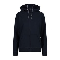 Bluza damska z kapturem CMP. Niebieskie bluzy CMP, bez wzorów, z kapturem. Za 290.50 zł.