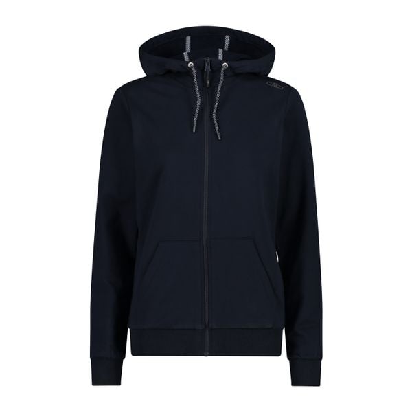 Bluza damska z kapturem CMP. Czarne bluzy CMP, xs, bez wzorów, z bawełny, z kapturem. Za 329.85 zł.