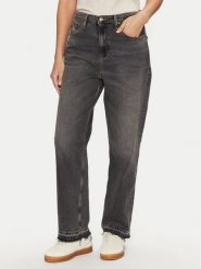 Tommy Jeans Jeansy Layla DW0DW20169 Szary Slim Fit. Szare jeansy Tommy Jeans, bez wzorów. Za 289.99 zł.