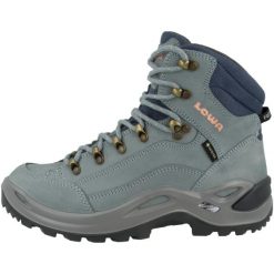 Buty trekkingowe damskie Lowa Renegade Gtx Mid S. Szare trekkingi Lowa, z materiału, za kostkę. Za 1,373.00 zł.