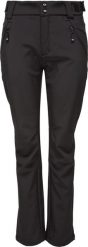 LOAP Luslana Damskie Spodnie Softshell, Czarny, XL. Czarne spodnie narciarskie ZEAGLE, xl, bez wzorów, z elastanu. Za 190.19 zł.