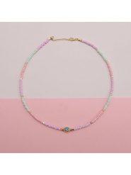 Heliophilia Naszyjnik z elementem ozdobnym - dł. 45 cm rozmiar: onesize. Żółte naszyjniki Heliophilia, metalowe. Za 34.99 zł.