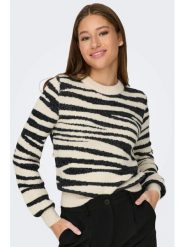 JDY Sweter Lorraine 15292890 Szary Regular Fit. Szare swetry JDY, l, bez wzorów, z syntetyku, bez ramiączek. Za 79.99 zł.