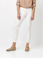 Toni Dżinsy - Slim fit - w kolorze białym rozmiar: W36. Białe jeansy Toni, bez wzorów, z podwyższonym stanem. Za 152.99 zł.