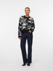 Vero Moda Sweter w kolorze czarnym rozmiar: XL. Czarne swetry Vero Moda, xl, bez wzorów, bez ramiączek. Za 83.03 zł.