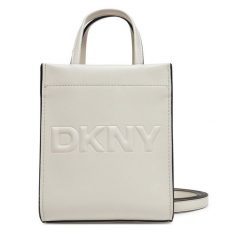Torebka DKNY. Brązowe torebki klasyczne DKNY, bez wzorów, bez dodatków. Za 519.99 zł.