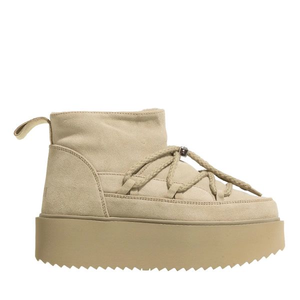 INUIKII CLASSIC LOW PLATFORM Śniegowce damskie. Zielone trapery i śniegowce Inuikii, z gumy. Za 749.99 zł.