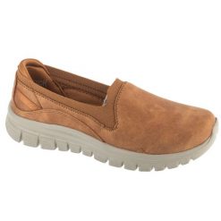 Buty sportowe Sneakersy damskie, Graceful - Leaning In. Brązowe obuwie sportowe Skechers, bez zapięcia, trekkingowe. Za 249.99 zł.