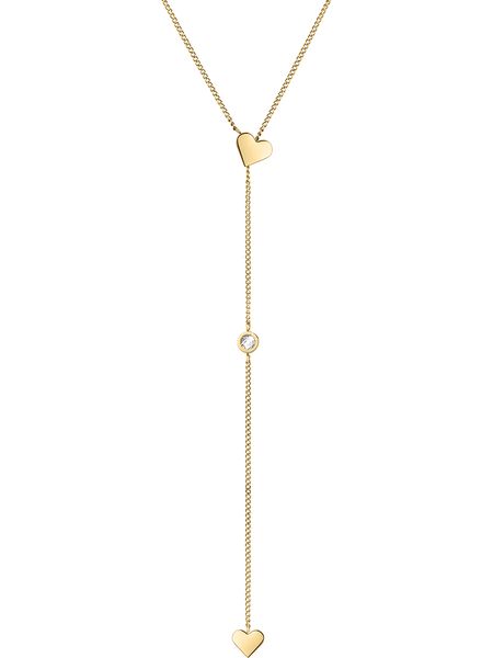 Tamaris Naszyjnik z elementem ozdobnym - dł. 71 cm rozmiar: onesize. Naszyjniki Tamaris, z cyrkonią, ze stali. Za 130.99 zł.