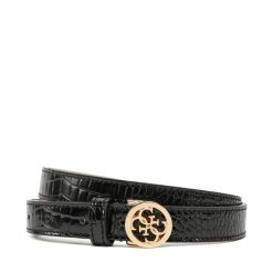 Pasek Damski Guess. Czarne paski Guess, z aplikacjami. Za 159.99 zł.