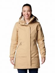Columbia Kurtka funkcyjna 3w1 "Pulaski II" w kolorze beżowym rozmiar: L. Brązowe kurtki sportowe Columbia, l, bez wzorów, bez kaptura, outdoorowe. Za 629.95 zł.
