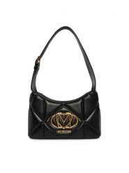 LOVE MOSCHINO Torebka JC4258PP0OLC0000 Czarny. Czarne torebki klasyczne Love Moschino, bez wzorów, ze skóry, bez dodatków. Za 939.99 zł.