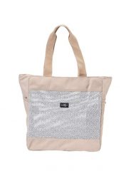 Torebka Ari – piaskowa 18L Meatfly. Brązowe torby na ramię Meatfly, bez wzorów, z materiału, eleganckie, na ramię, bez dodatków. Za 101.99 zł.