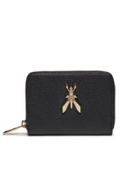 Patrizia Pepe Duży Portfel Damski 8Q0017/L001-K103 Czarny. Czarne portfele Patrizia Pepe, bez wzorów, ze skóry. Za 389.99 zł.