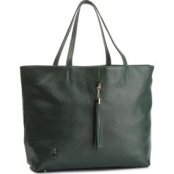 Torebka WOJEWODZIC - W1611/FD11 Zielony. Zielone shopper Wojewodzic, bez wzorów, ze skóry, bez dodatków. W wyprzedaży za 349.00 zł.