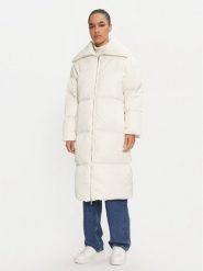 Calvin Klein Płaszcz zimowy K20K207721 Biały Regular Fit. Białe płaszcze Calvin Klein, na zimę, xl, bez wzorów, z syntetyku, bez kaptura. Za 1,189.00 zł.