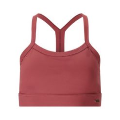 Biustonosz dla kobiet Athlecia Bloom V2. Czerwone obuwie sportowe Athlecia, bez zapięcia, na fitness i siłownię. Za 156.50 zł.