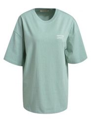 Smith & Soul Koszulka w kolorze miętowym rozmiar: M. Zielone bluzki Smith & Soul, m, bez wzorów, z bawełny, bez kołnierzyka, bez ramiączek. Za 86.99 zł.