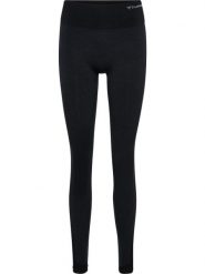 Damskie legginsy bezszwowe Hummel MT Shine. Czarne legginsy Hummel, xl, bez wzorów, z materiału. Za 252.50 zł.