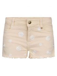 Retour Szorty dżinsowe "Sevran" w kolorze beżowym rozmiar: 170/176. Brązowe szorty Retour, z aplikacjami, klasyczne. Za 104.99 zł.