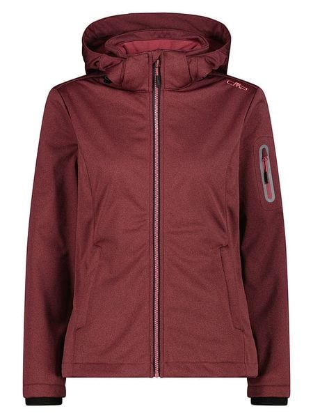 Cmp Kurtka softshellowa w kolorze bordowym rozmiar: 40. Czerwone kurtki sportowe CMP, m, bez wzorów, z tkaniny, bez kaptura, outdoorowe. Za 175.95 zł.