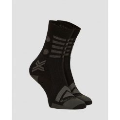 Skarpety X-Socks Gravel Perform Merino Crew. Czarne skarpety X Socks, bez wzorów. Za 129.99 zł.