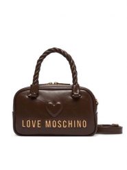 LOVE MOSCHINO Torebka JC4134PP1PL1130A Brązowy. Brązowe torebki klasyczne Love Moschino, bez wzorów, ze skóry, bez dodatków. Za 949.99 zł.