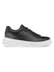 Geox Sneakersy "Ljuba" w kolorze czarnym rozmiar: 39. Czarne trampki Geox, bez wzorów, bez zapięcia. Za 208.83 zł.
