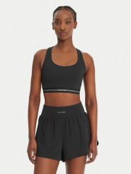 Calvin Klein Performance Biustonosz sportowy LVGWS6K346 Czarny. Czarne koszulki sportowe Calvin Klein Performance, bez wzorów, z syntetyku, bez ramiączek, na fitness i siłownię. Za 209.99 zł.