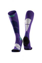 Skarpety narciarskie damskie Ski Perform Otc Women. Fioletowe skarpety X Socks, bez wzorów, z dzianiny. Za 175.55 zł.