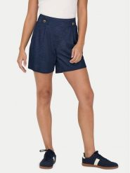 JDY Szorty materiałowe Birdie Geggo 15320995 Granatowy Regular Fit. Niebieskie szorty JDY, bez wzorów, z materiału. Za 59.99 zł.