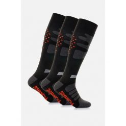Skarpety narciarskie dla dorosłych Surfanic Full Size Black 3p. (roz. 42-46). Czarne rękawiczki Surfanic, bez wzorów, z syntetyku, sportowe. Za 79.99 zł.