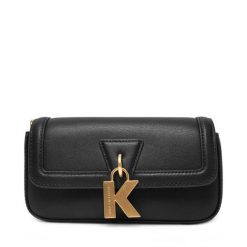 Torebka KARL LAGERFELD. Czarne torebki klasyczne KARL LAGERFELD, bez wzorów, bez dodatków. Za 469.99 zł.