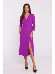 Stylove Sukienka w kolorze fioletowym rozmiar: L. Różowe sukienki Stylove, l, bez wzorów, bez kołnierzyka, bez ramiączek, midi. Za 292.95 zł.