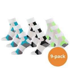 Skarpety kolarskie Xtreme Quarter, 9 par, Multi Biały. Białe skarpety XTREME SOCKSWEAR, bez wzorów. Za 190.99 zł.