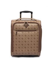 Guess Walizka kabinowa Silia TWGP98 90972 Brązowy. Brązowe walizki Guess, z aplikacjami. Za 829.99 zł.