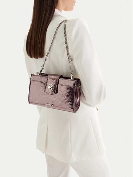 MEXX Torebka CEO-MEXX-S-002-09 Srebrny. Szare kopertówki Mexx, bez wzorów, z materiału, bez dodatków. Za 169.99 zł.