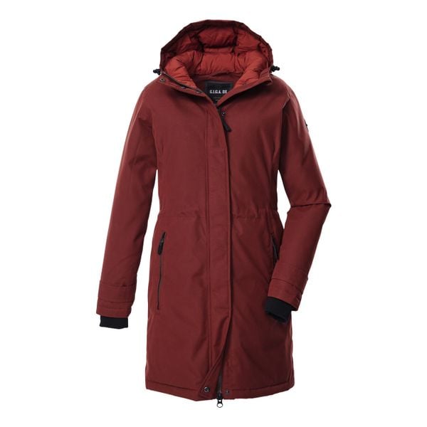 Parka damska z kapturem Killtec GW 22. Czarne parki GIGA DX, na zimę, m, z dzianiny, z kapturem. Za 653.50 zł.