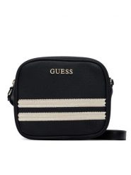 Guess Torebka V6YZ10 W3784 Czarny. Czarne listonoszki Guess, z aplikacjami, z materiału, bez dodatków. Za 264.99 zł.