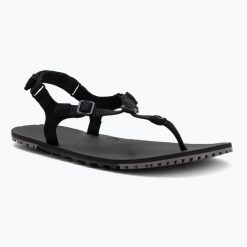 Sandały barefoot damskie Xero Shoes H-Trail. Czarne sandały XERO SHOES, bez wzorów, bez obcasa, bez zapięcia. Za 229.99 zł.