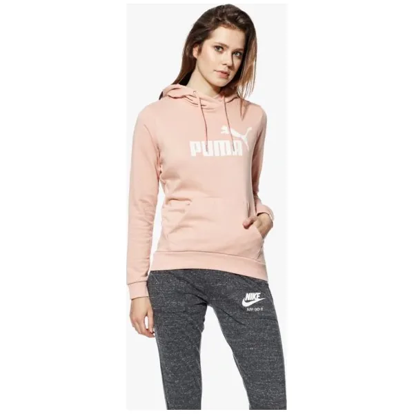 Puma Bluza Ess No.1 , różowy, rozmiar M. Czerwone bluzy Puma, m, bez wzorów, z bawełny, bez kaptura. W wyprzedaży za 179.99 zł.