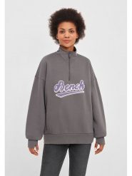 Bench Bluza "Andreera" w kolorze antracytowym rozmiar: 36. Czarne bluzy sportowe Bench, bez wzorów, bez kaptura. Za 79.03 zł.