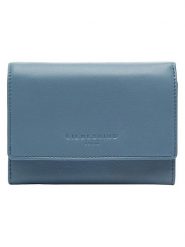 Liebeskind Berlin Skórzany portfel w kolorze błękitnym - 13 x 10 x 3 cm rozmiar: onesize. Niebieskie portfele Liebeskind Berlin, bez wzorów, z materiału. Za 217.99 zł.