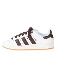 Adidas Skórzane sneakersy "Campus 00s" w kolorze biało-czarnym rozmiar: 40. Białe trampki Adidas, bez wzorów, bez zapięcia. Za 310.35 zł.