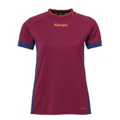 Damska koszulka Kempa Prime. Czerwone bluzki Kempa, xl, bez wzorów, z materiału, sportowe, bez kołnierzyka, bez ramiączek. W wyprzedaży za 159.00 zł.