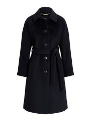 LAUREN RALPH LAUREN Płaszcz wełniany 297P04140001 Czarny Regular Fit. Czarne płaszcze Lauren Ralph Lauren, na zimę, bez wzorów, z syntetyku, bez kaptura. Za 1,899.00 zł.
