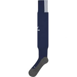 Skarpety piłkarskie Erima Madrid Niebieskie. Niebieskie skarpety Erima, bez wzorów, z materiału. Za 190.99 zł.