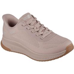 Buty sportowe damskie Skechers Bobs Squad 4 Stapl. Brązowe obuwie sportowe Skechers, bez zapięcia, na fitness i siłownię. Za 490.00 zł.
