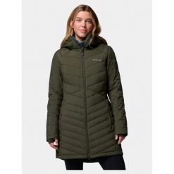 Płaszcz Zimowy Damski Columbia Joy Peak II Mid. Zielone płaszcze Columbia, na zimę, bez wzorów, z puchu, bez kaptura. Za 769.00 zł.