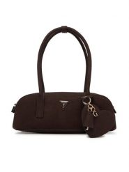 Guess Torebka Isobel HWSG99 32080 Brązowy. Brązowe torebki klasyczne Guess, z aplikacjami, ze skóry, bez dodatków. Za 679.99 zł.